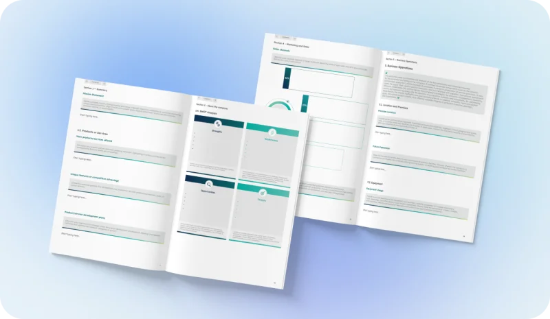 Business Plan Template for a Bookstore